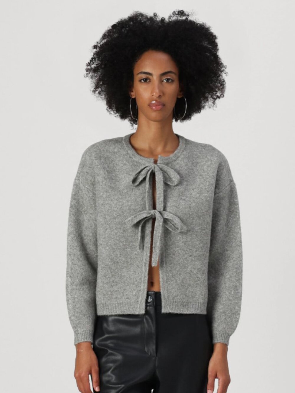 New with Tags - Vero Moda - Bow Front Tie Cardigan - Large